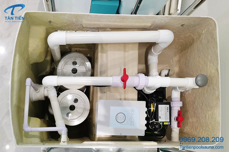 Ảnh nội thất bên trong bình lọc PK8020