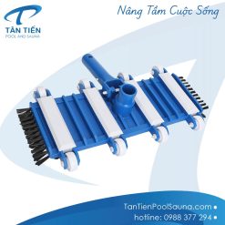 Bàn hút vệ sinh bể bơi bằng nhựa 8 bánh