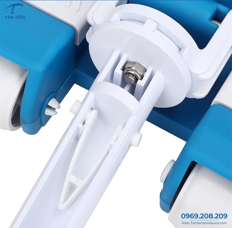 Kết nối chắc chắn của bàn hút 8 bánh