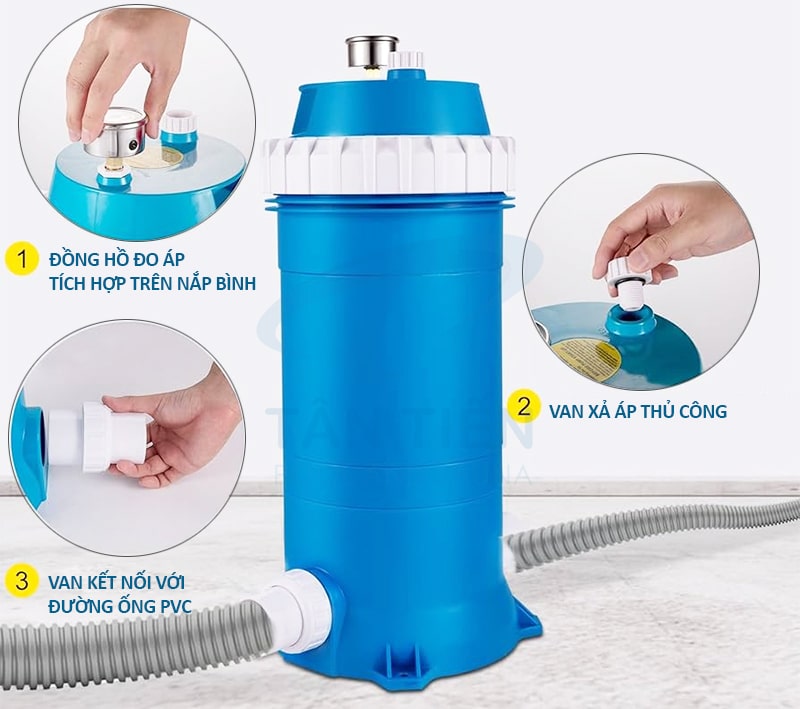 Ưu điểm của công nghệ lọc giấy bể bơi