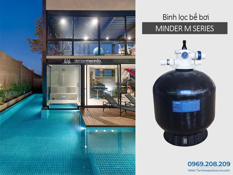 Ảnh bình lọc bể bơi Minder M series