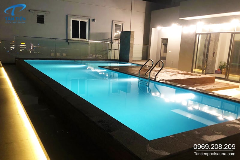 Bể bơi đẹp - Tân Tiến Pool Sauna