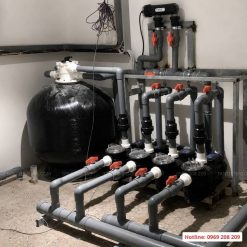 Bình lọc bể bơi Minder M series Phòng máy vận hành bể bơi gia đình - Bắc Giang