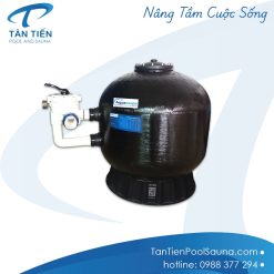 Bình lọc bể bơi Minder MS van ngang