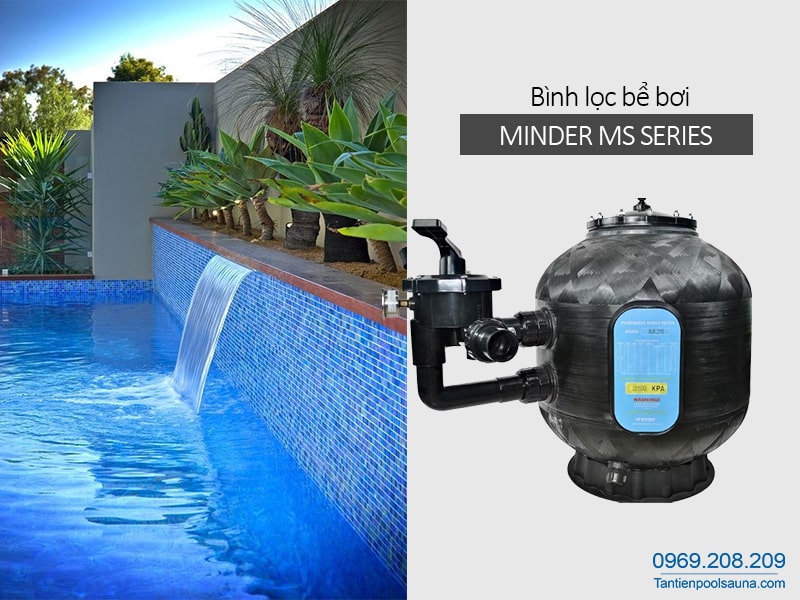 Ảnh bình lọc bể bơi Minder MS series