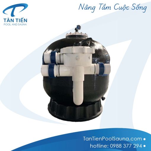 Bình lọc bể bơi Minder MS series van ngang