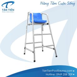 Ảnh ghế quan sát bể bơi 2 bậc