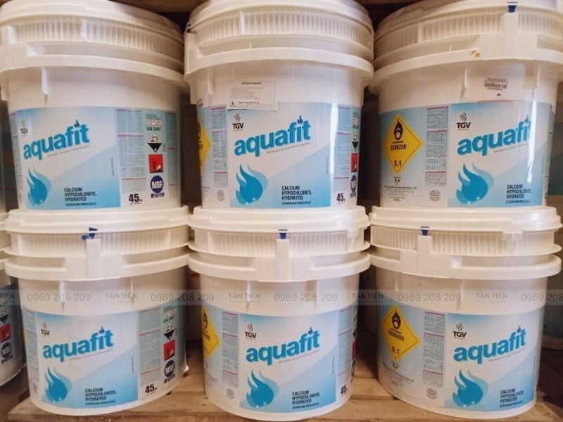 Hóa chất xử lý nước - khử trùng bể bơi Aquafit