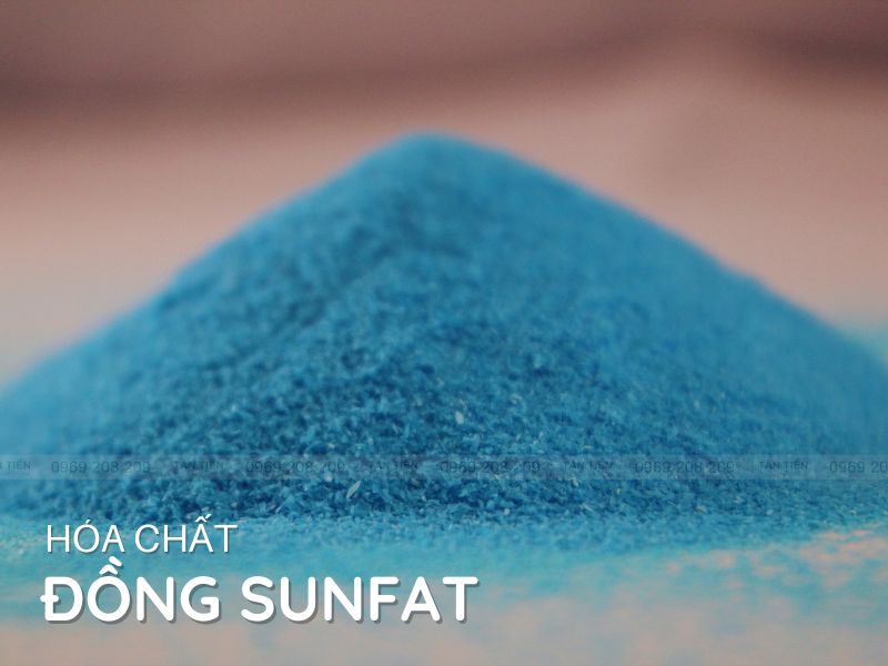  Hóa chất xử lý nước bể bơi - Đồng sunfat