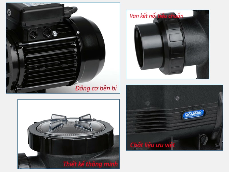 Đặc điểm nổi bật của bơm water Hydrostorm