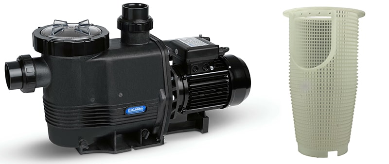 giỏ lọc rác của máy bơm