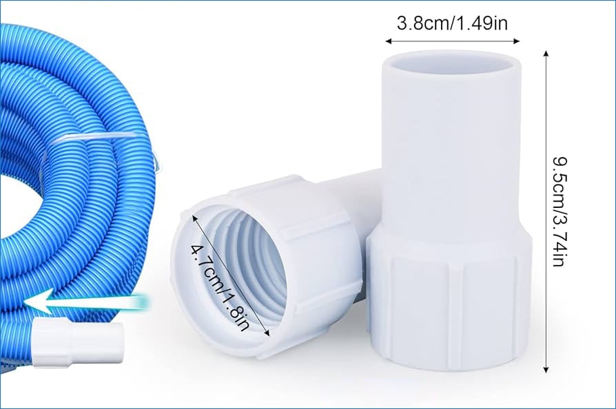 Kích thước của 2 đầu van kết nối ống mềm