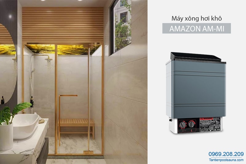ảnh máy xông hơi Amazon AM-MI