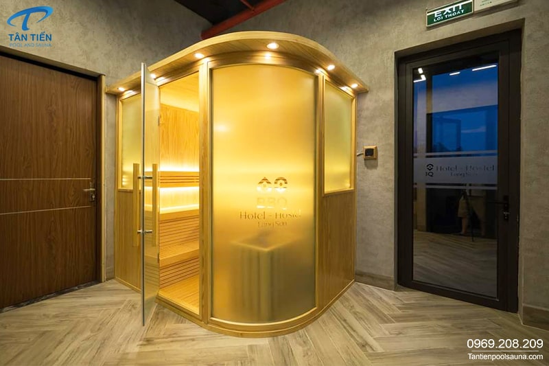 Ảnh phòng xông hơi kinh doanh spa