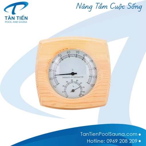 Ẩm nhiệt kế xông hơi tích hợp