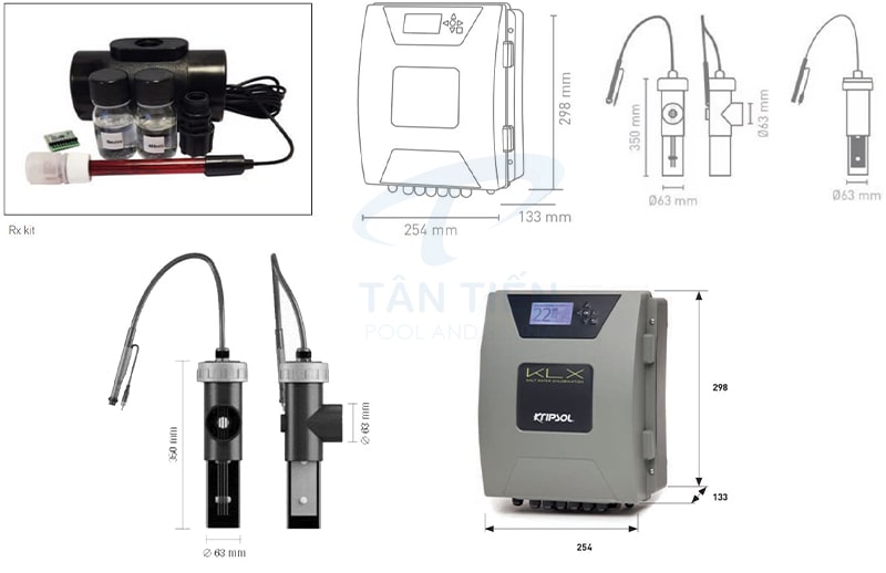 Cấu tạo của bộ điện phân Kripsol