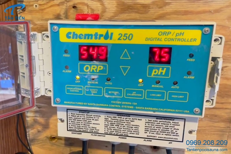 Bộ châm hóa chất tự động Chemtrol