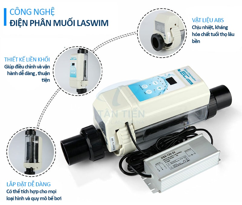 Ưu điểm của bộ điện phân muối EC