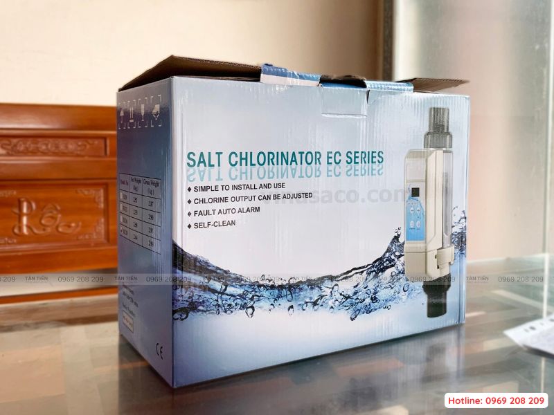 Bộ điện phân muối bể bơi Laswim EC