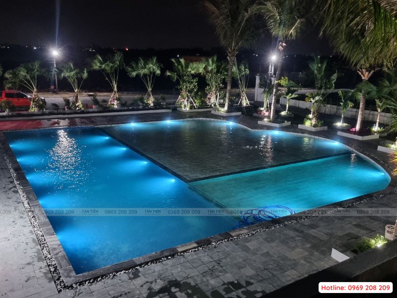 Thi công bể bơi - Tân Tiến Pool Sauna