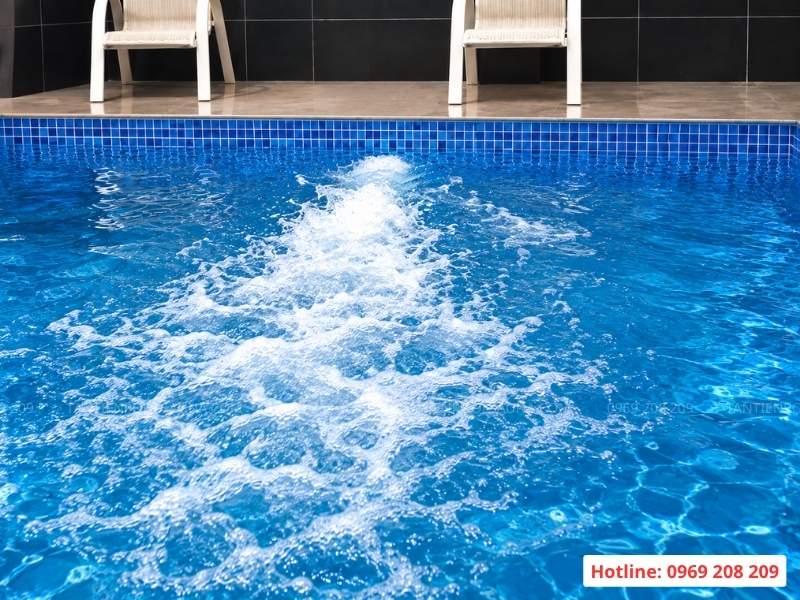 Bể bơi lắp đặt đầu bơi ngược dòng Emaux