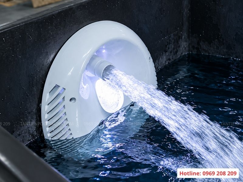 Lắp đặt và chạy thử đầu bơi ngược dòng Emaux