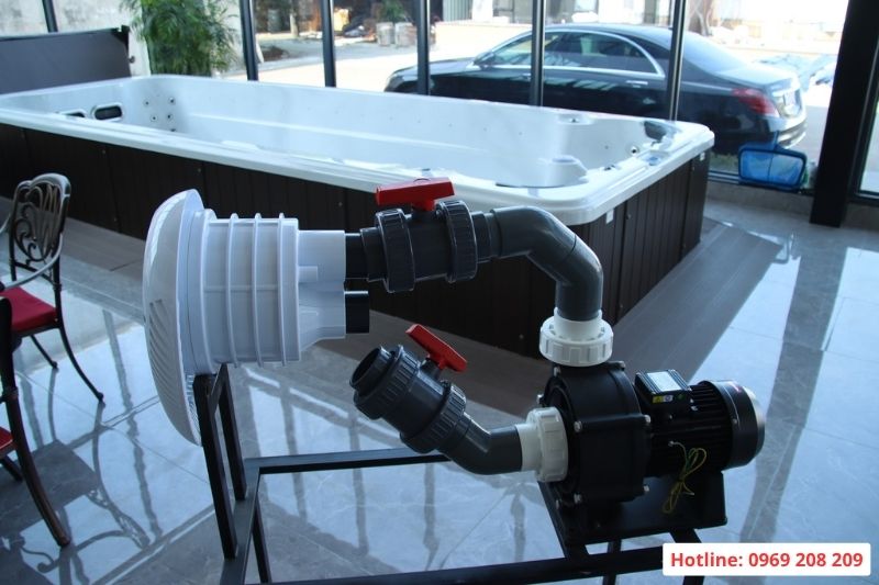 Hệ thống kết nối hoàn chỉnh Emaux với máy bơm nước