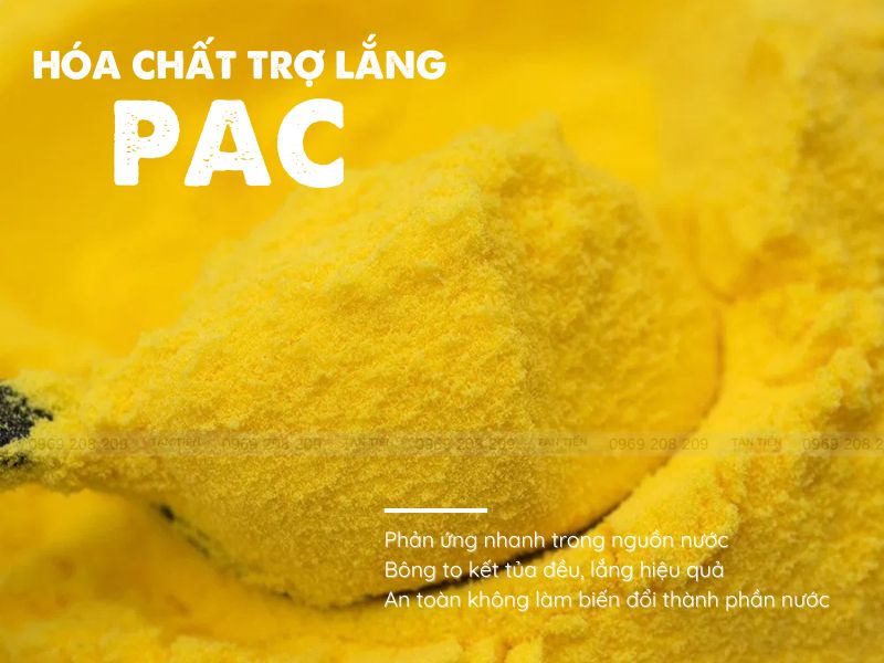 Hóa chất trợ lắng bể bơi PAC 