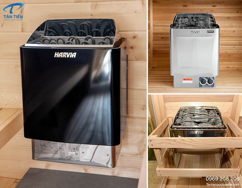 Ảnh máy xông hơi Harvia Steel Top