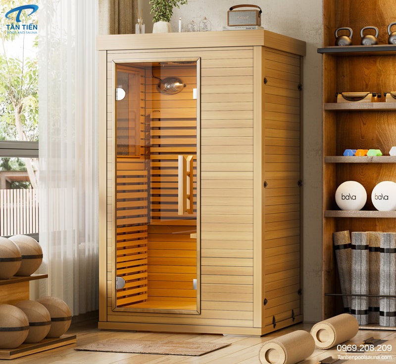Phòng xông hơi đẹp - Tân Tiến Sauna
