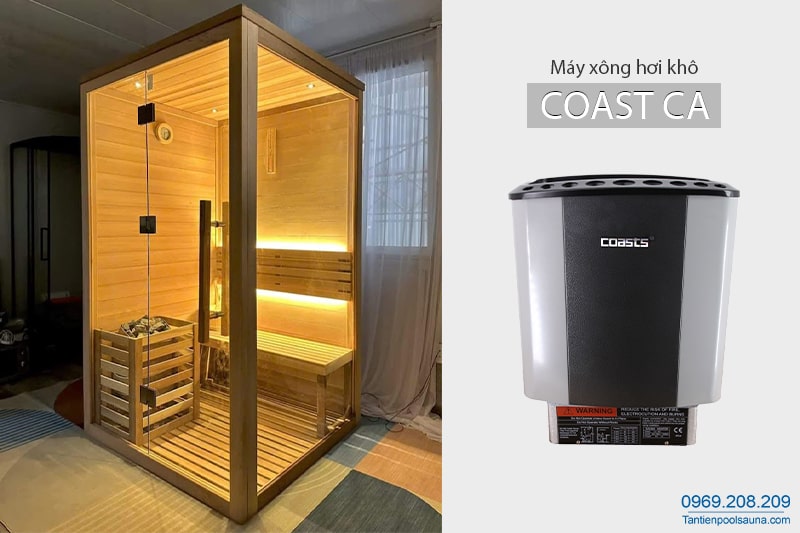 Ảnh máy xông hơi khô Coast - Tân Tiến Sauna