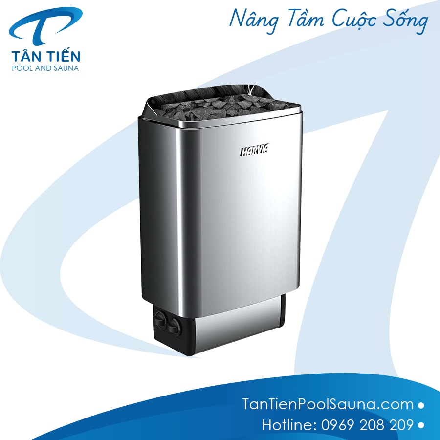 Ảnh máy xông hơi Hariva Top Steel