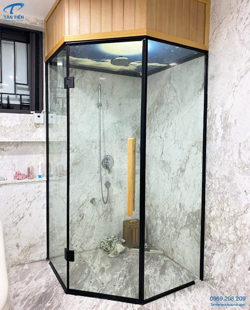 Phòng xông hơi ướt đẹp - Tân Tiến Sauna