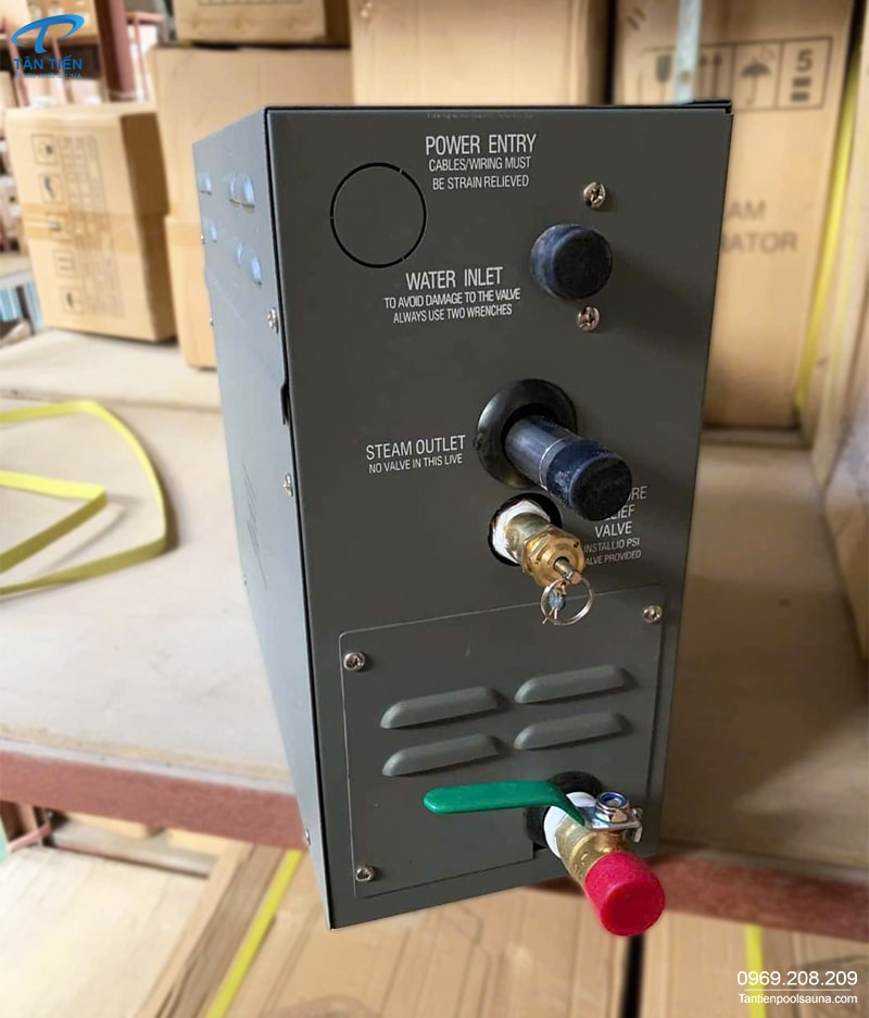 Hệ thống van xả cặn và van kết nối của Amazon