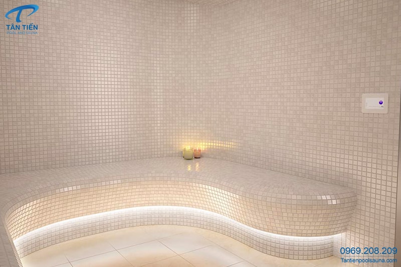 ảnh phòng xông hơi ướt - Tân Tiến Sauna