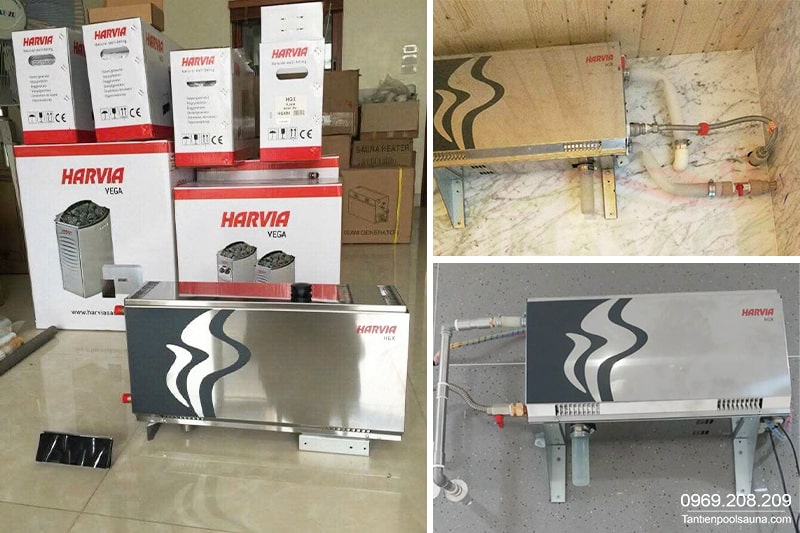 ảnh máy xông hơi ướt Harvia HGX - Tân Tiến Sauna