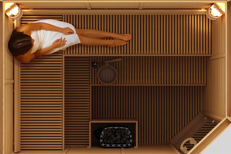 Phòng xông hơi khô TTS01- Tân Tiến Sauna