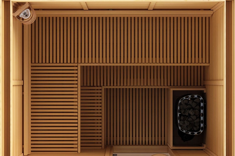 Ảnh phòng xông hơi khô TTS-01 Tân Tiến Sauna