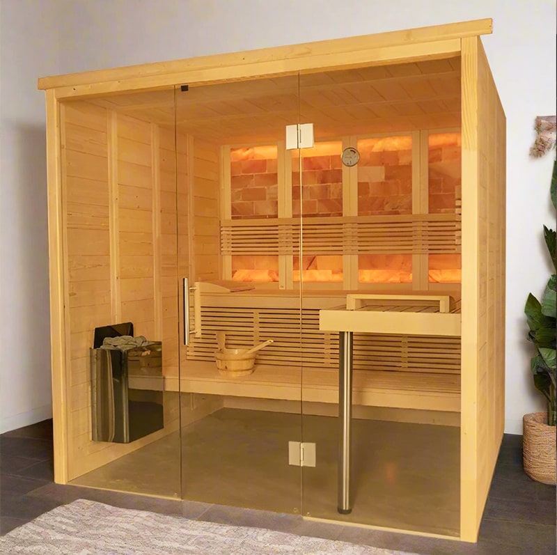 Phòng xông hơi đá muối TTS03 - Tân Tiến Sauna