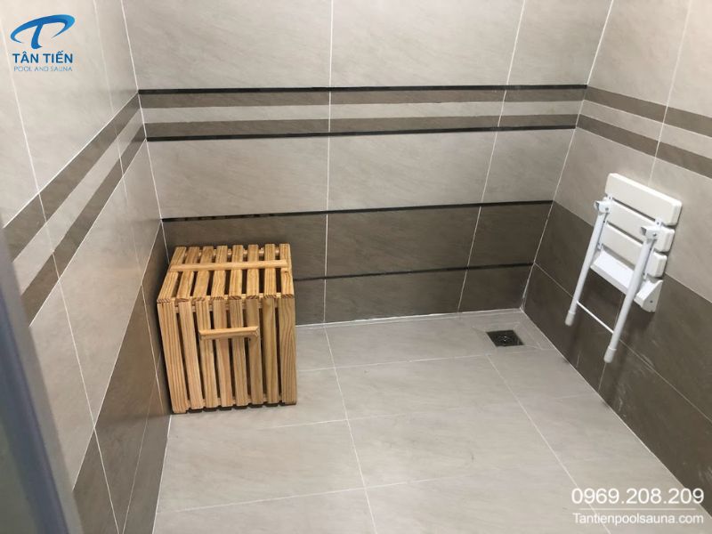 Ghế xông hơi ướt và hộp hương liệu xông hơi