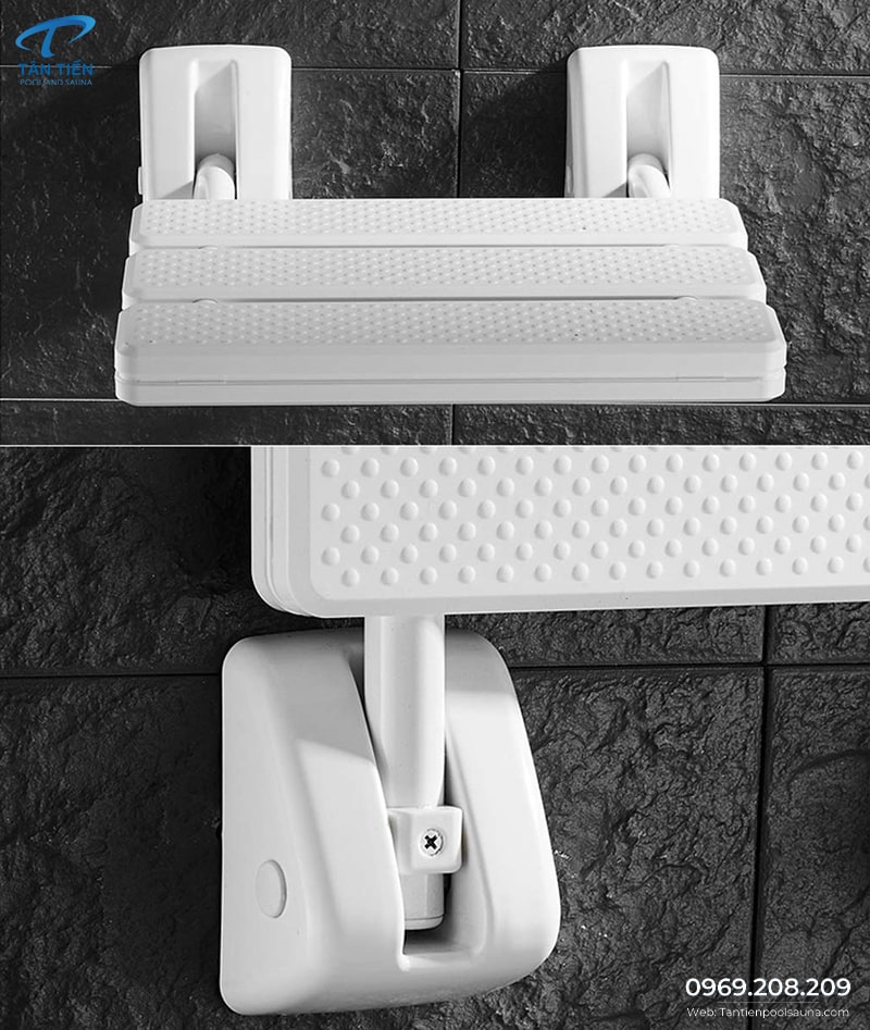 Ghế xông ướt lắp đặt áp tường