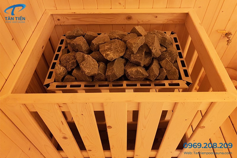 Ảnh khung bao máy xông trong phòng xông hơi