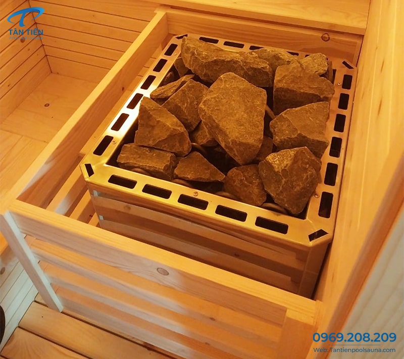 Khung bao máy xông hơi khô