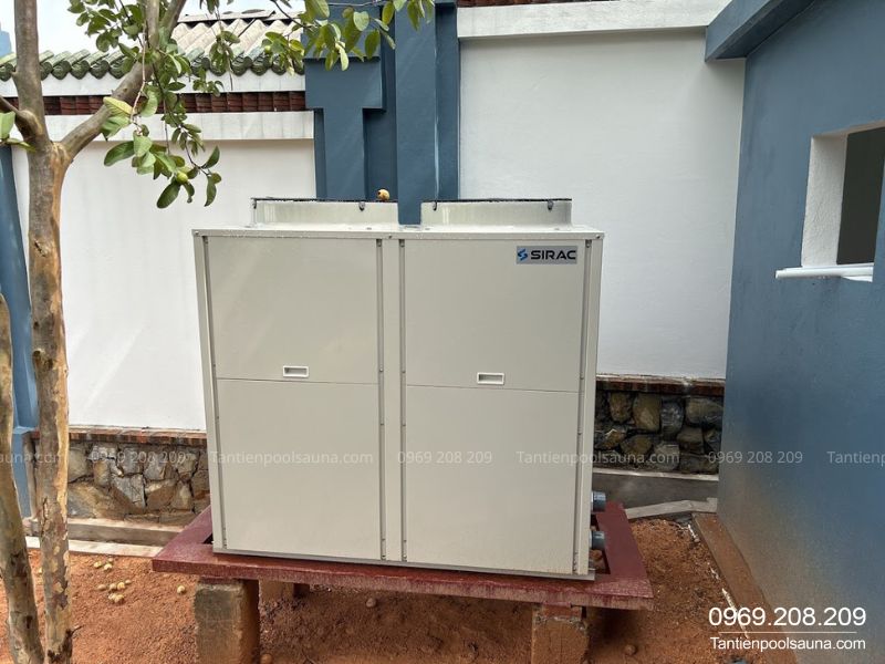 Máy cấp nhiệt bể bơi Sirac LSQ-RP Máy cấp nhiệt bể bơi Sirac LSQ