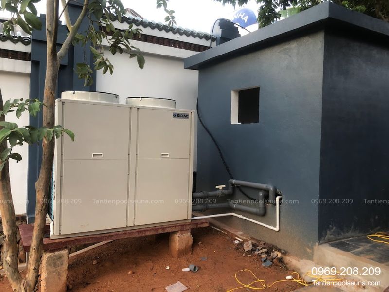 Máy cấp nhiệt bể bơi Sirac LSQ-RP Máy cấp nhiệt bể bơi Sirac LSQ