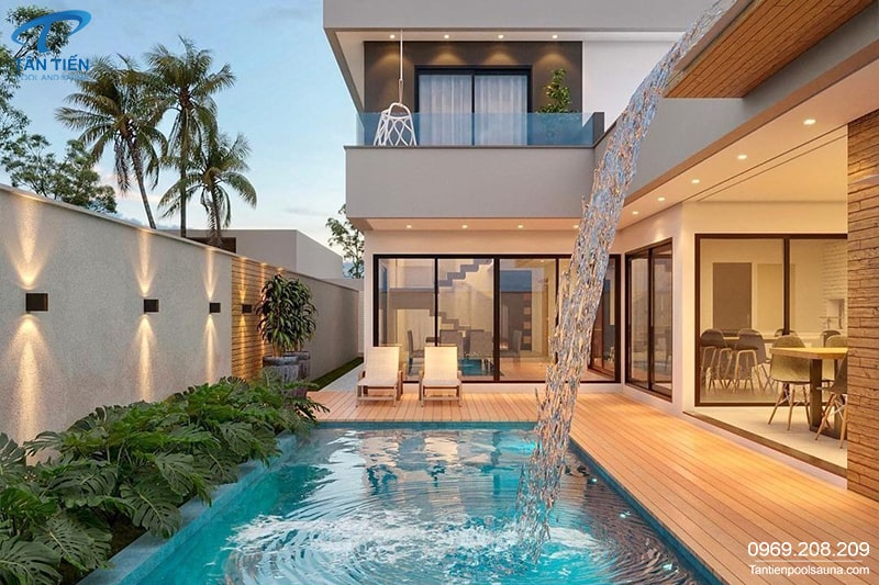 Ảnh bể bơi đẹp - Tân Tiến Pool