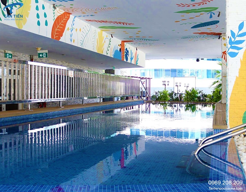 bể bơi kinh doanh - Tân Tiến Pool