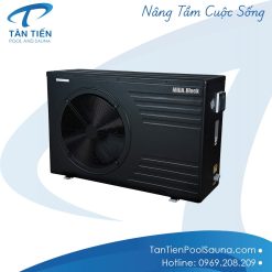 Máy cấp nhiệt bể bơi Midas black