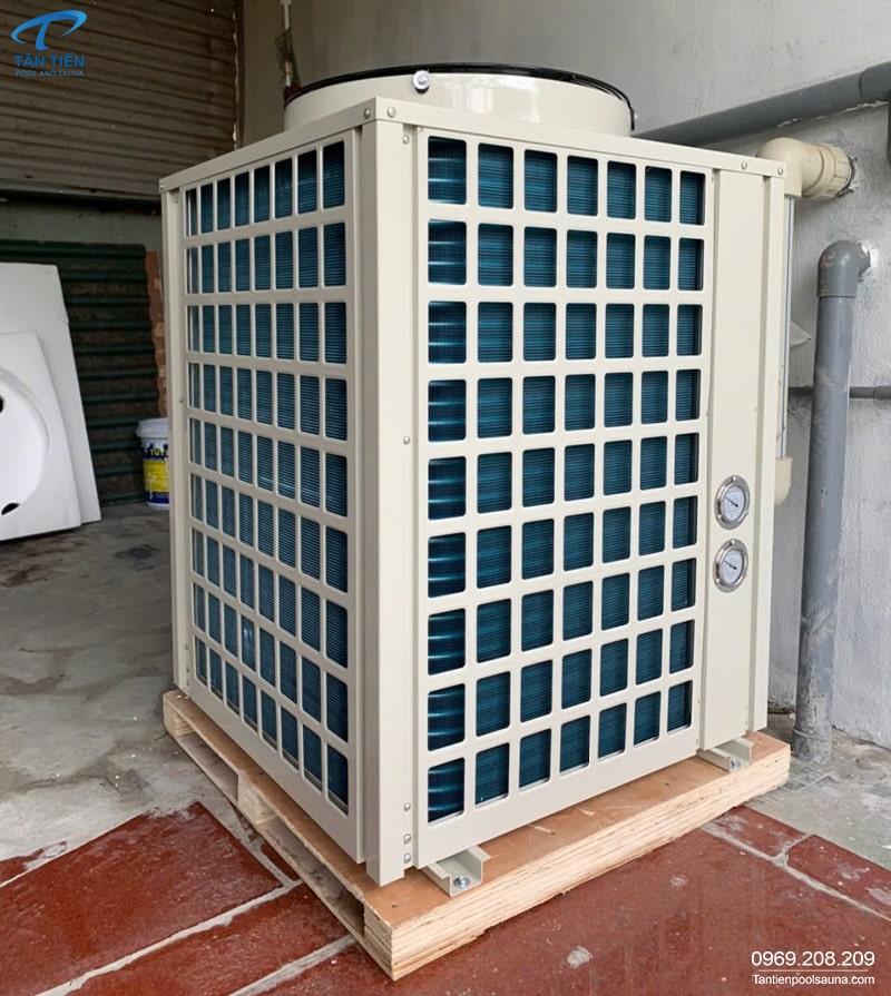Ảnh máy cấp nhiệt bể bơi Sirac LSQ