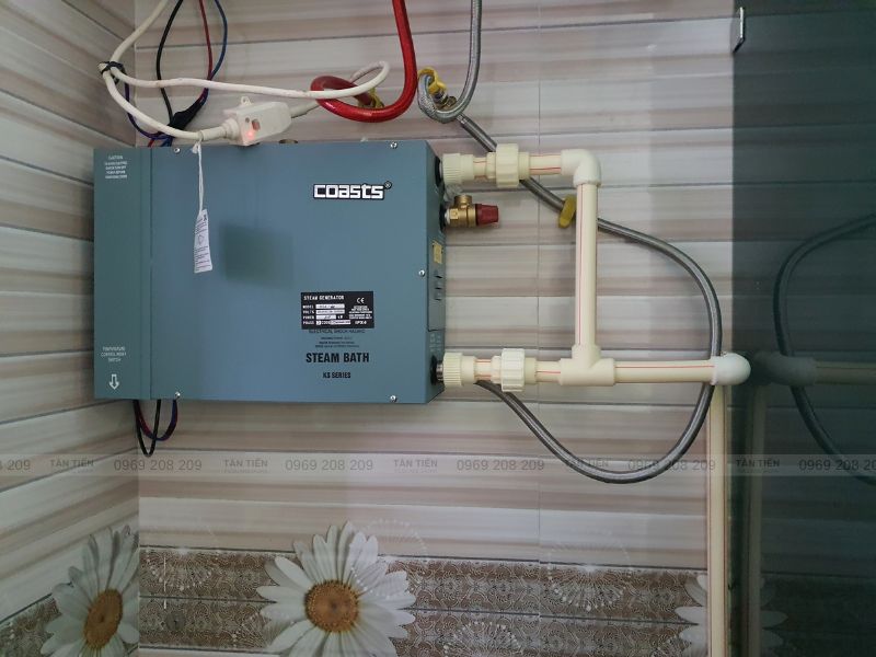 Máy xông hơi ướt Coast KSA chính hãng - Tân Tiến Pool